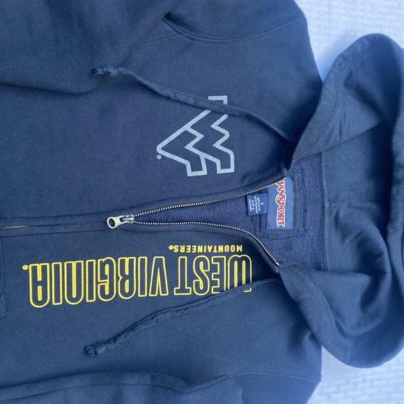 West Virginia sweat jacket Jansport - Picture 4 of 5